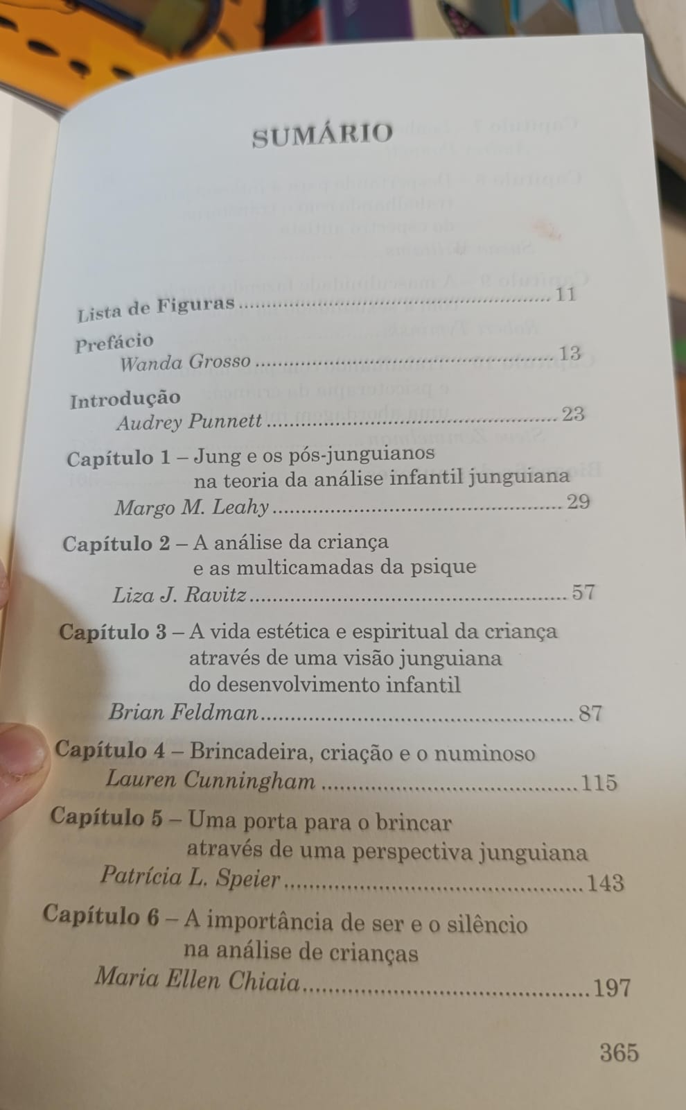 36526 Indicação de livros sobre Psicoterapia Infantil